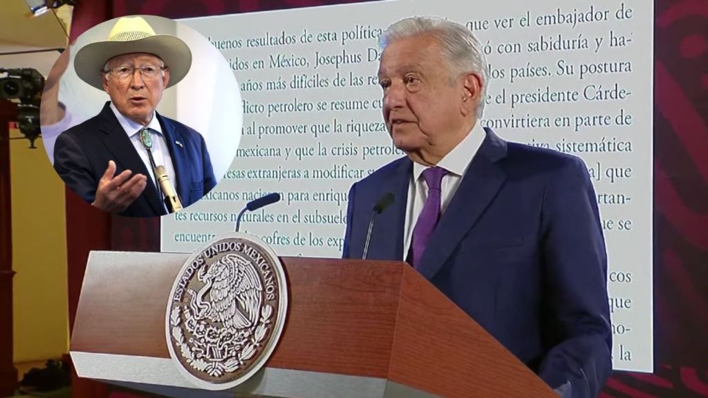 AMLO defiende reforma judicial ante embajador de Estados&nbsp;Unidos