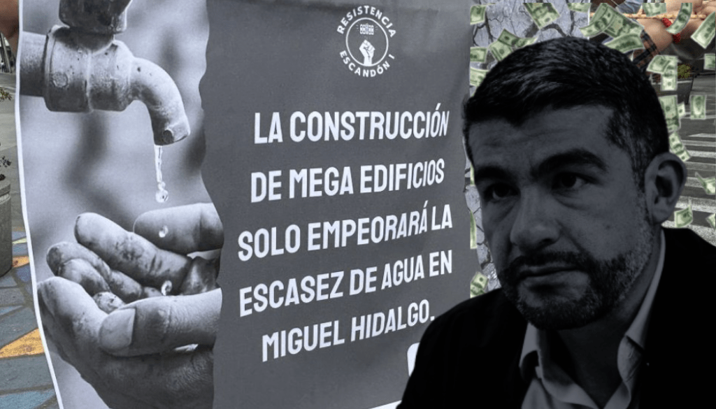 Vecinos de la colonia Escandón denuncian corrupción en desarrollo inmobiliario que afecta sus&nbsp;viviendas