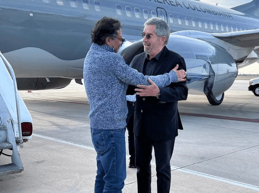 Gustavo Petro visita México para reunirse con Claudia&nbsp;Sheinbaum