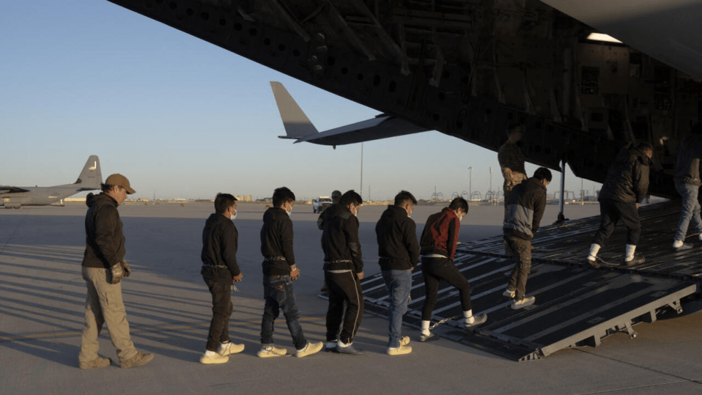 Deportados 4 mil 94 personas en la primera semana de Trump:&nbsp;Sheinbaum